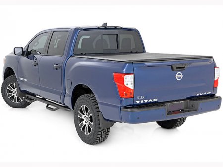 2016-2024 Nissan Titan (XD), Access Vanish® Soft Roll-Up Tonneau Cover